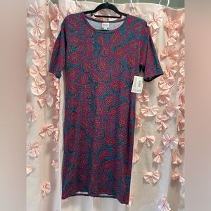 NWT Large LuLaRoe Julia Dress